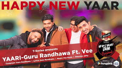 Yaari Lyrics – Guru Randhawa Happy New Yaar 2020 Yaari Lyrics – Guru Randhawa Happy New Yaar 2020